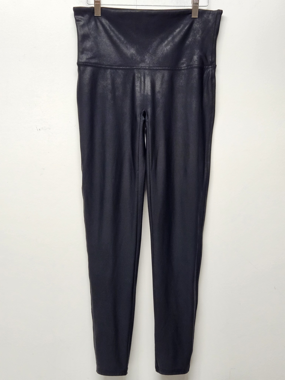 Spanx High-Rise Faux Leather Leggings Size XL Black